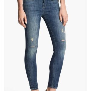 Vince Skinny Stretch Ankle Jeans